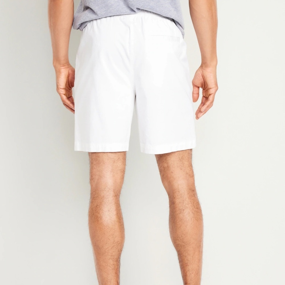 Men’s Pull On Twill Jogger Shorts 7 inch - Picture 3 of 5